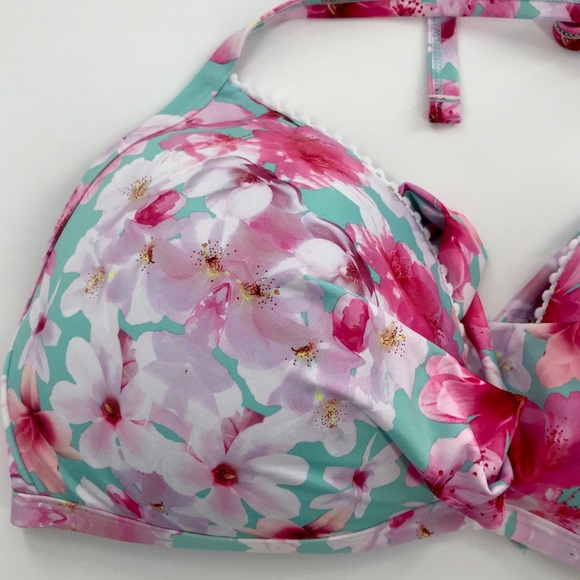 La Vie en Rose Bikini Top *NWT* Plus XL D-Cup - Picture 2 of 5